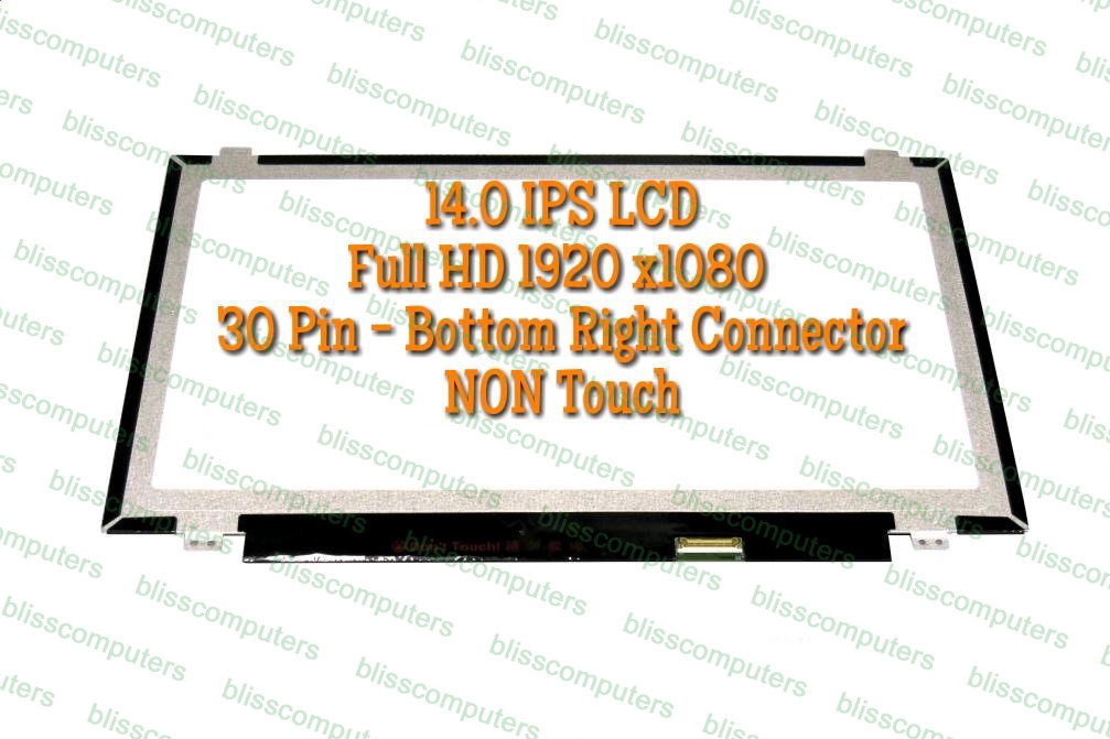 LCD Screen Lenovo ThinkPad T480S IPS FHD 1920×1080 Matte Display 14.0″