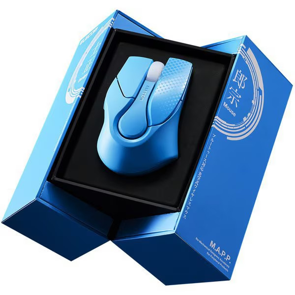 ELECOM Masamune Shirow Reissue Design Mouse Bluetooth M-SHIROW1SC Blue