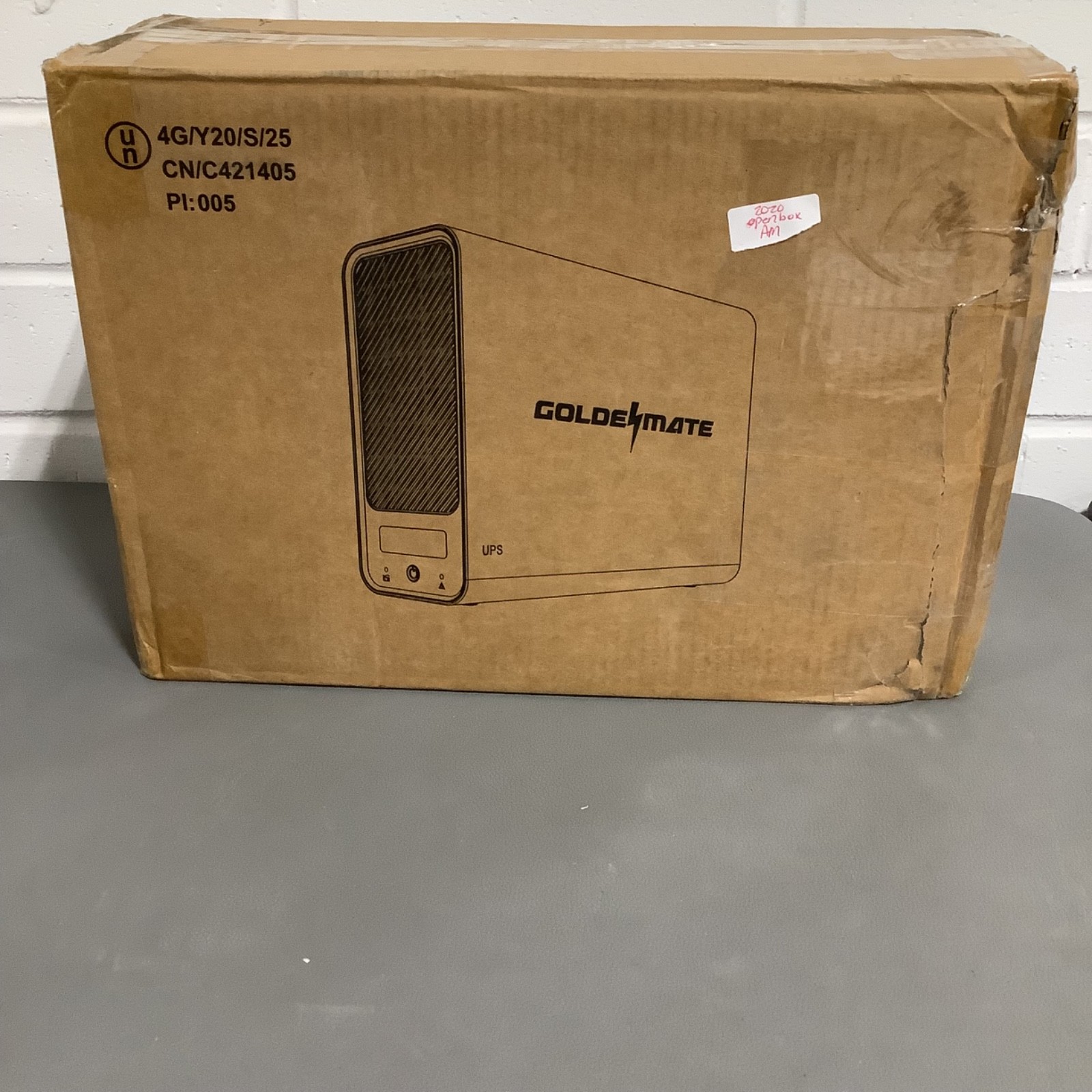 Goldenmate 1000VA Pro/600W Lithium UPS Battery Backup and Surge Protector