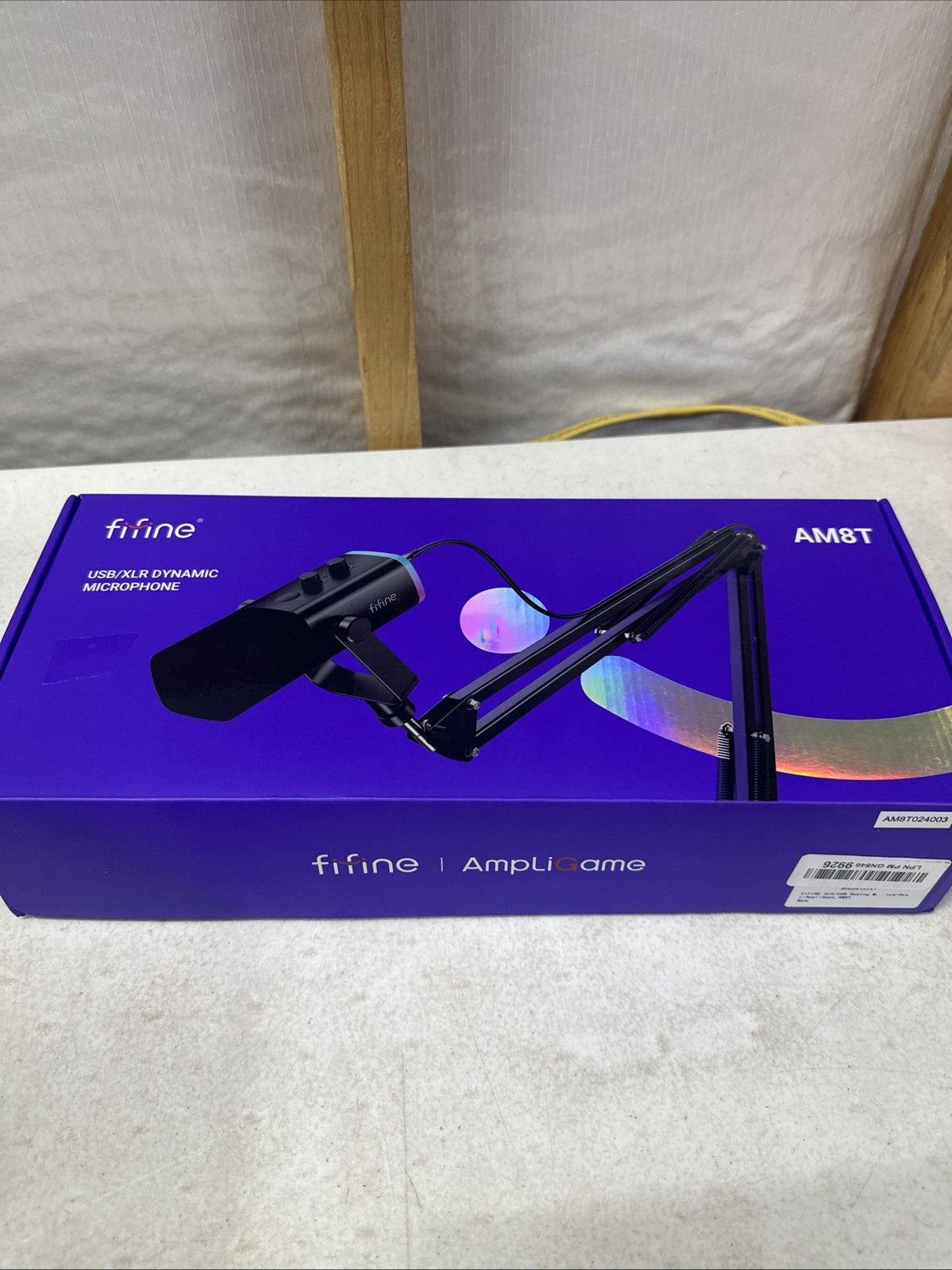 Fifine Ampligame Microphone Kit AM8T RGB, Gaming, Podcasting Streaming