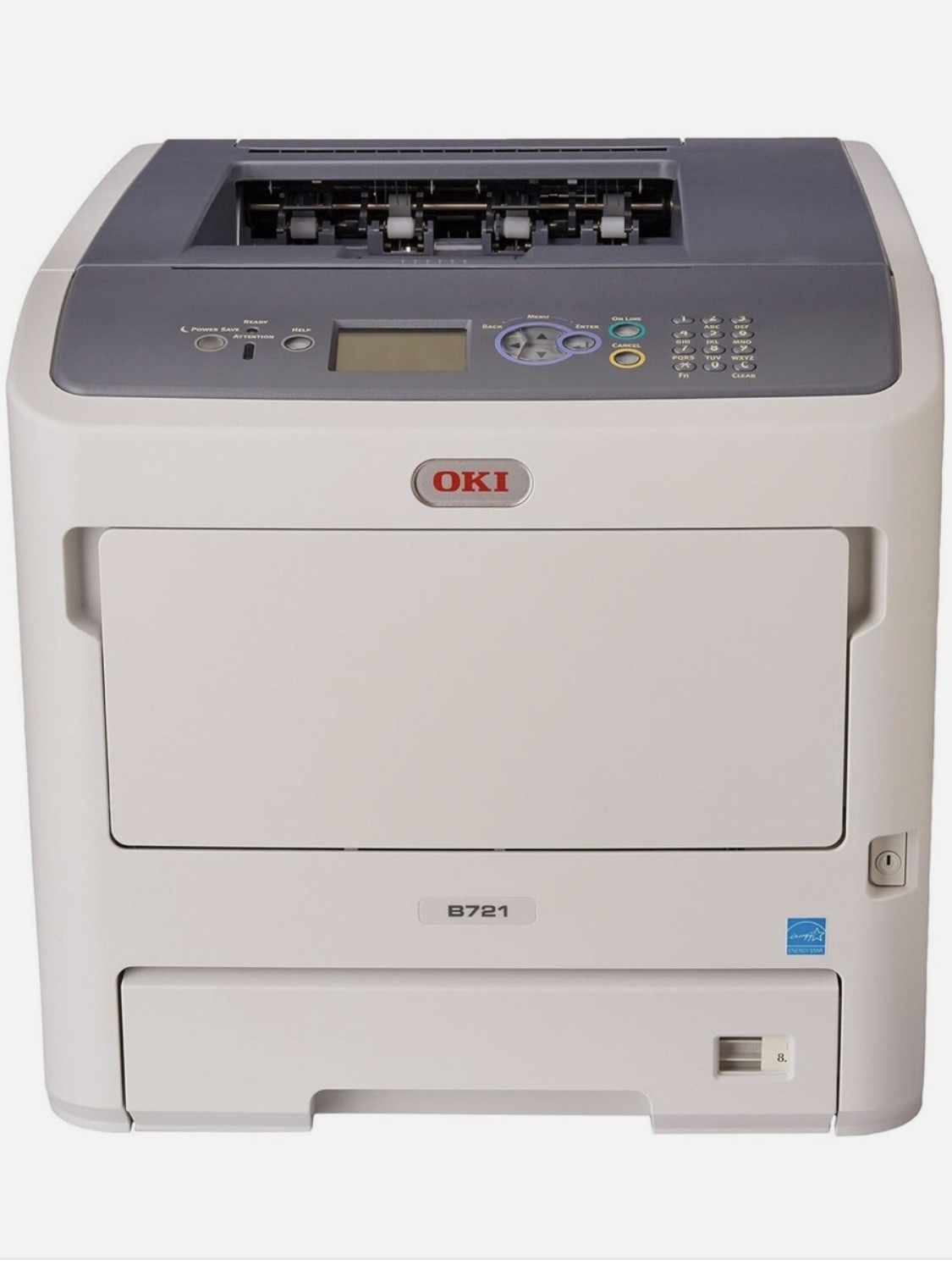 NEW OKI B721dn / B731dn Monochrome Laser Printer 1200 x 1200 dpi 55 PPM Duplex