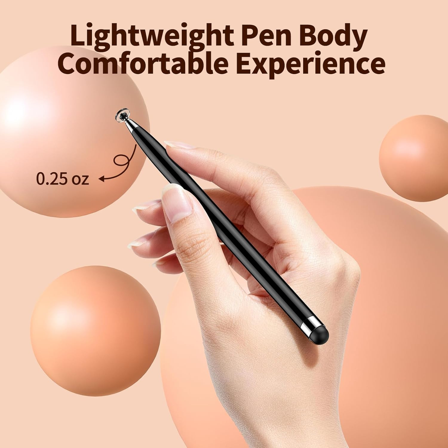 10PCS Stylus Pen for Touchscreen,Lightweight 2 in 1 Design | Stylus Pen for iPad