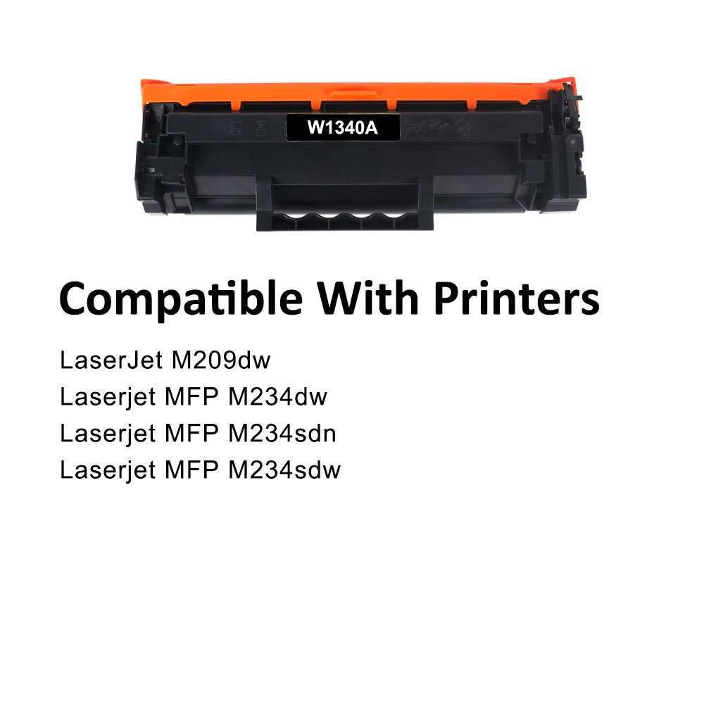 134A W1340A Toner Cartridges (with New Chip) for HP 209dw MFP M234dw M234sdw LOT