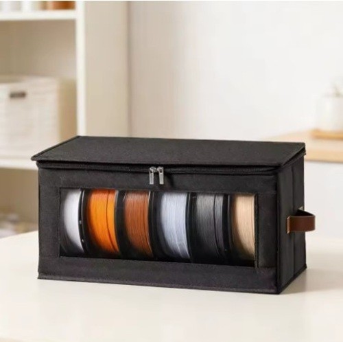2 Pack Filament Storage Box 3D Printer Container Holds 12 Rolls