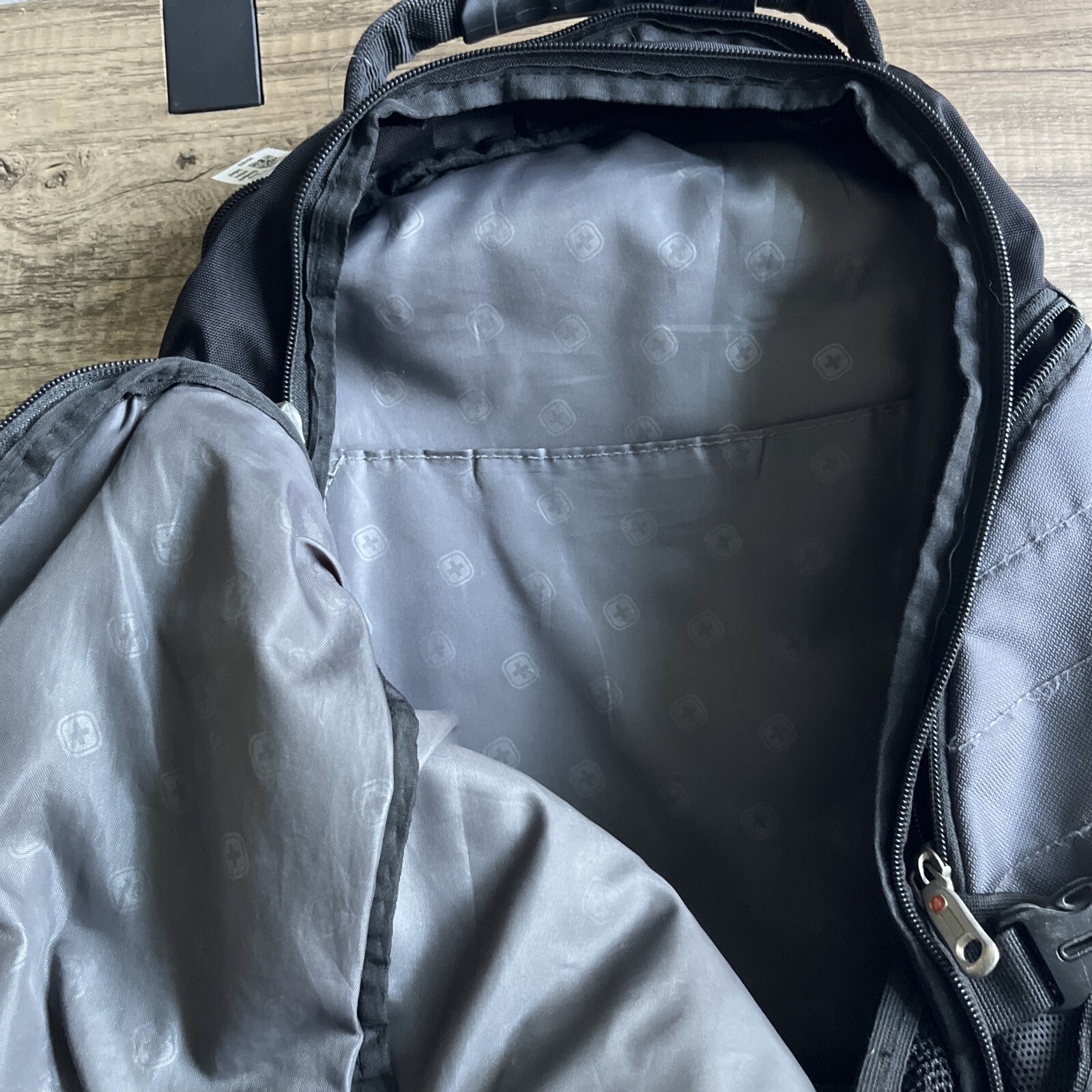 Swiss Gear Backpack Laptop Tablet Phone Accessories Black Large Unisex