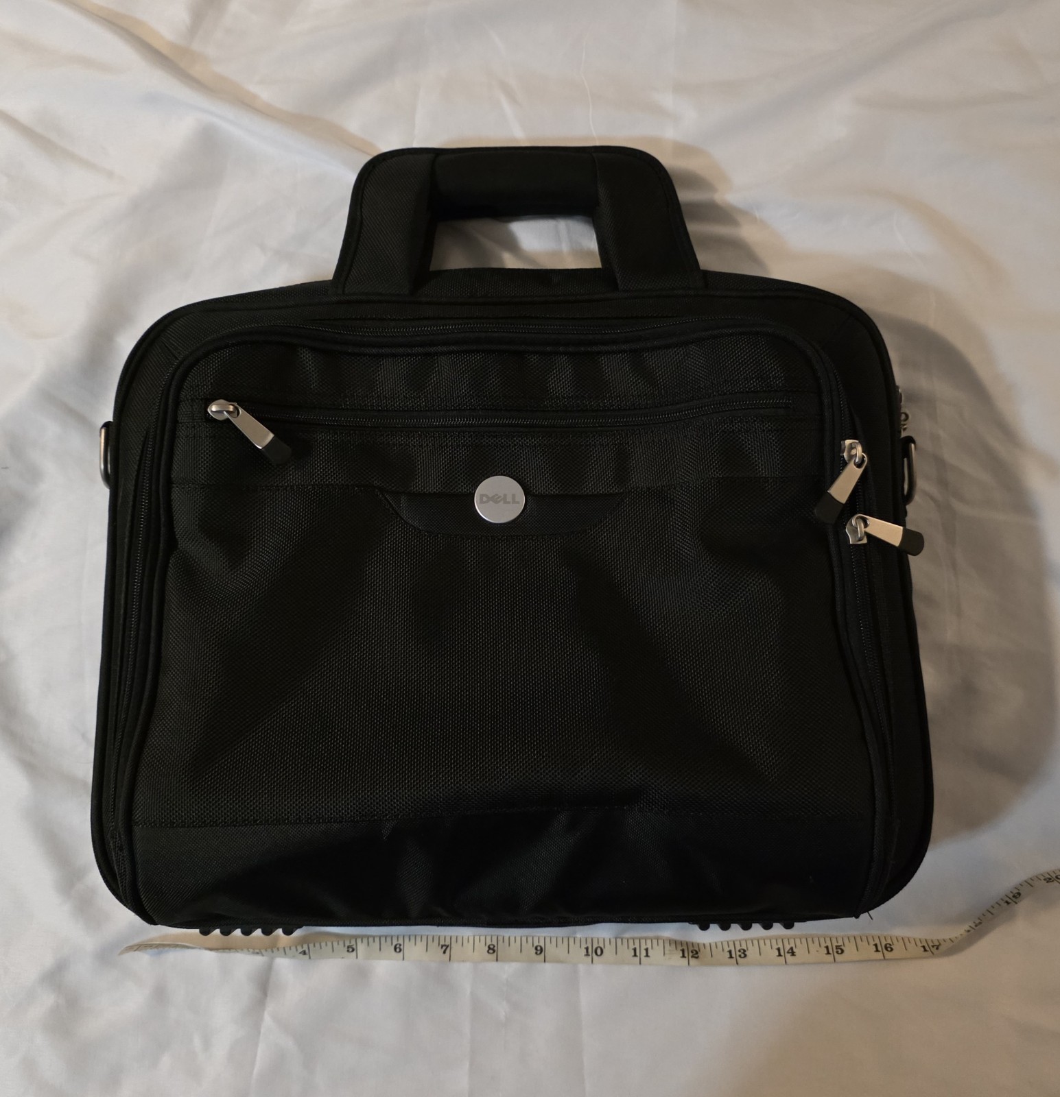 DELL Computer Laptop Carrying Case Briefcase Shoulder Bag Black 16″x12″x6″