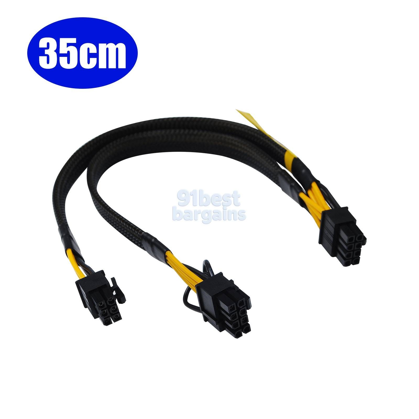 8-pin to 6+8-pin PCI-E GPU Power Cable for Dell Precision T7810 T7820