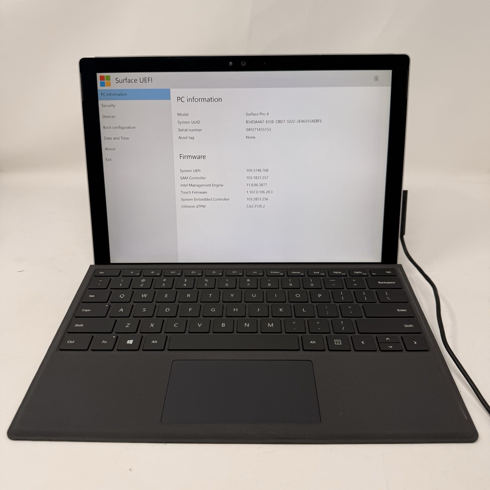 Lot of (9) Microsoft Surface Pro 4 (1724) Laptops – i5 CPU – AS/IS – No Returns
