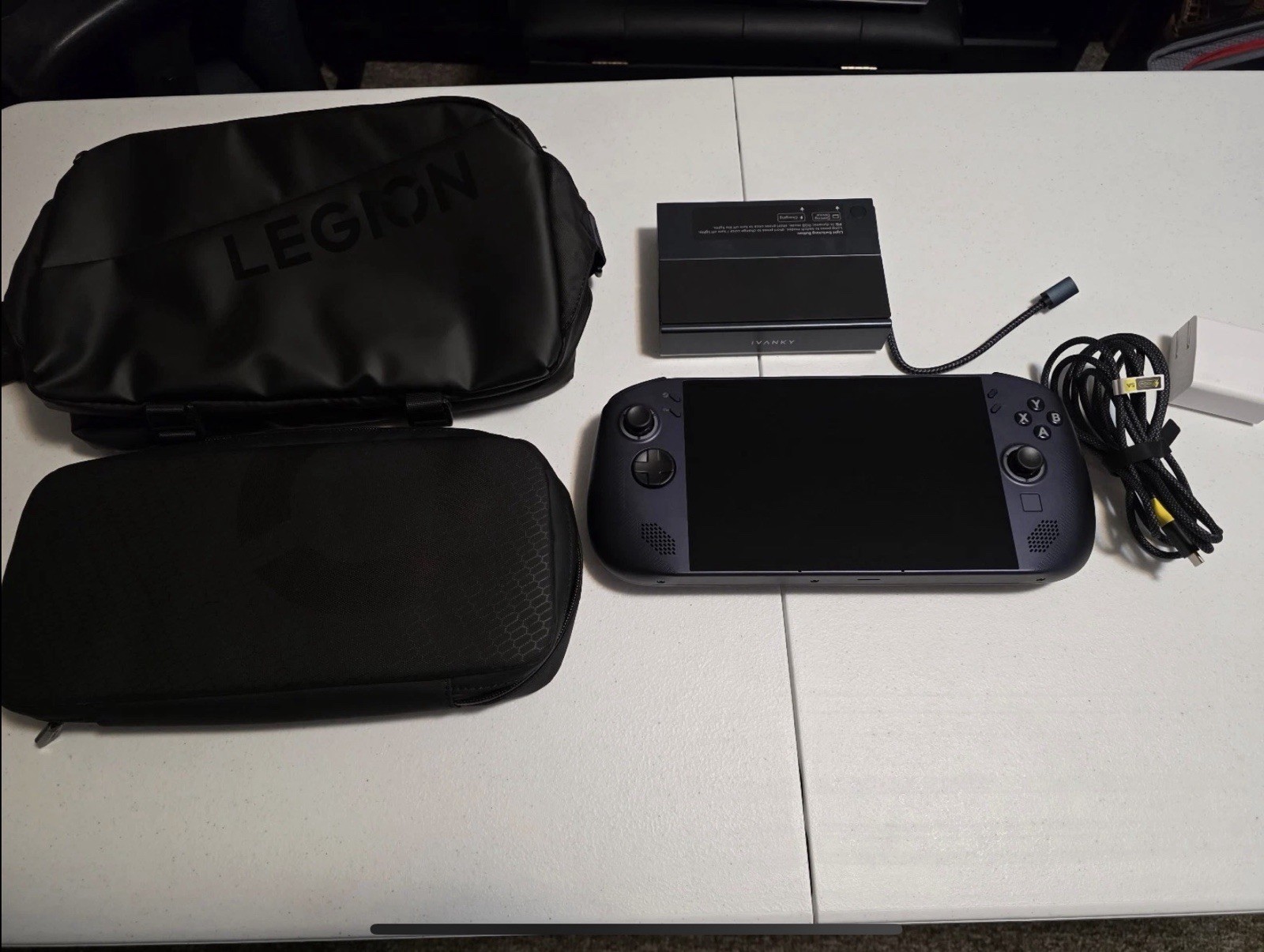 Lenovo Legion Go S Z1 Extreme 32GB RAM 1TB + 512GB SD SteamOS Handheld w/Extras