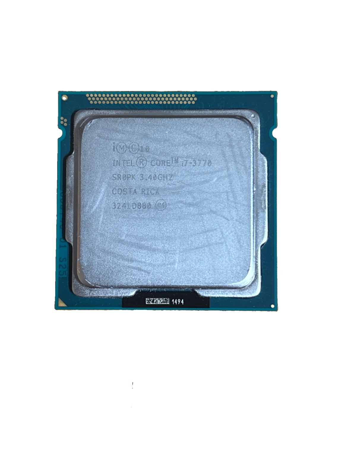 Intel Core I7-3770 Processor (3.40GHz, 4 Cores, Socket H2 LGA-1155) – SR0PK