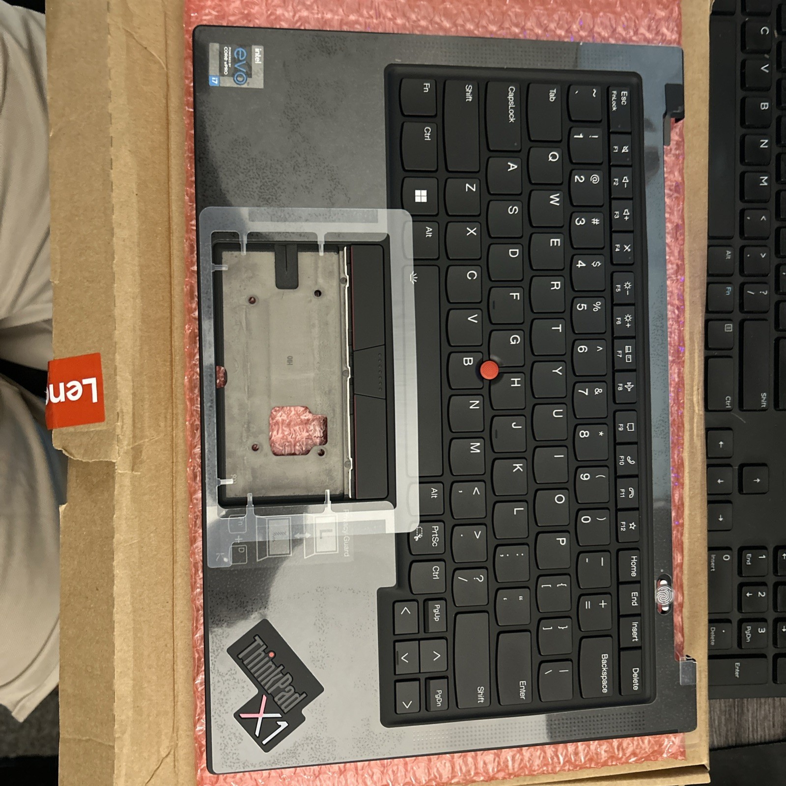 New Genuine Lenovo Thinkpad X1 Carbon 9th Gen Palmrest Keyboard 5M11C53307