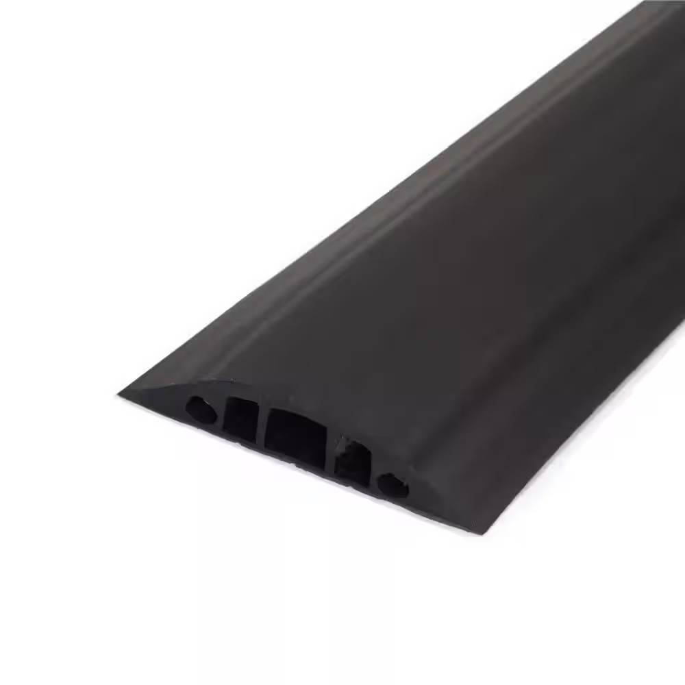 5 Ft. X 4.5 In. Industrial Grade 3-Channel Wire, Cord and Cable Protector