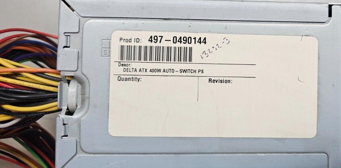 New Delta GPS-400AA-104 Desktop Power Supply ATX, Auto-switching, 400W 20+4