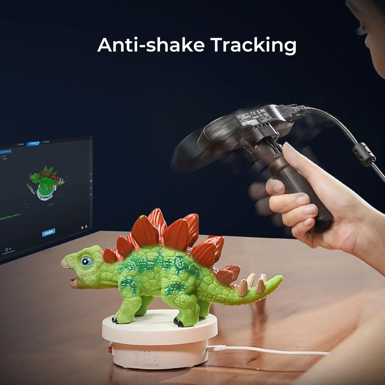 3D Scanner for Printing with Wireless Scanning and Anti-Shake Technology