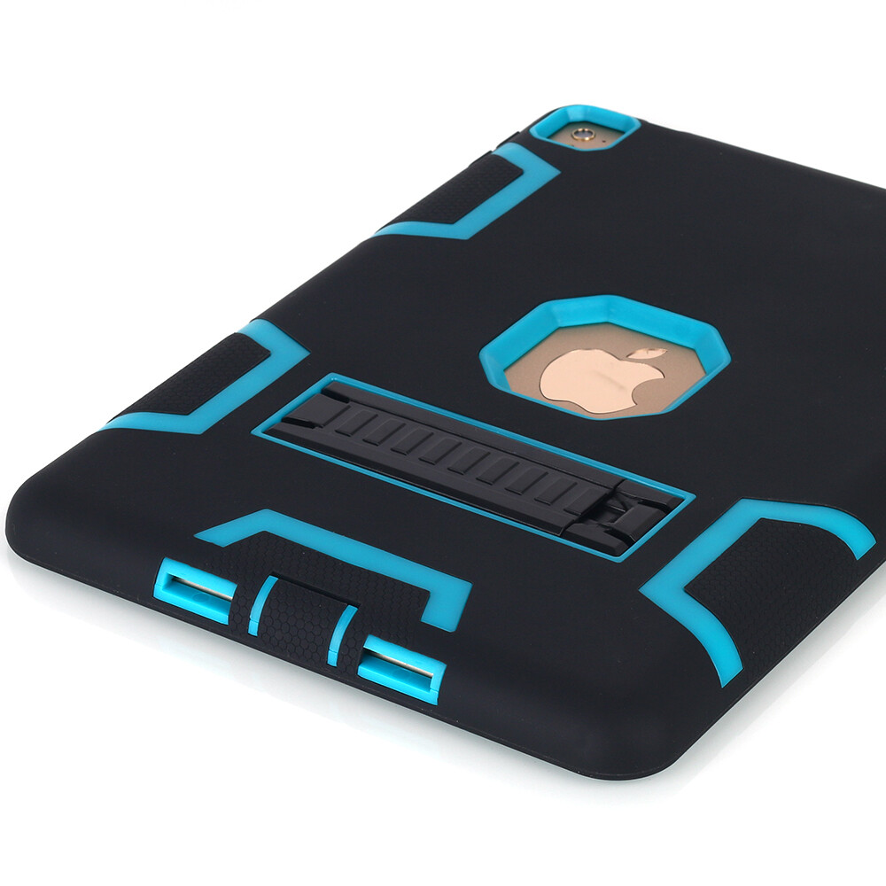 For iPad Air 2/1st Gen 9.7″ Case Hybrid Rugged Shockproof Heavy Duty Stand Cover
