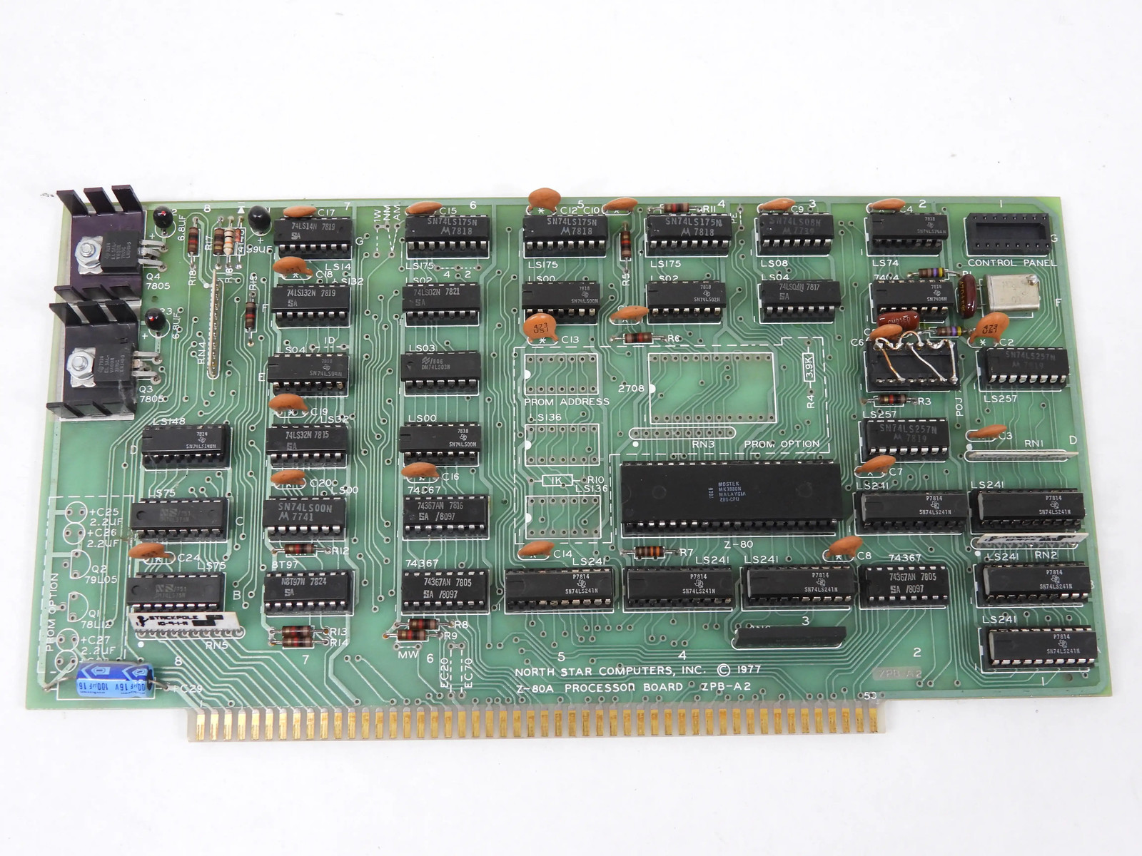 North Star ZPB-A2 Vintage 1977 S-100 Computer Z-80A Processor Board CPU (nice)