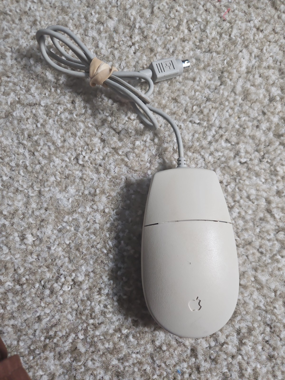 Apple Desktop Bus Mouse II ADB Beige Vintage for Macintosh Classic SE IIgs M2706
