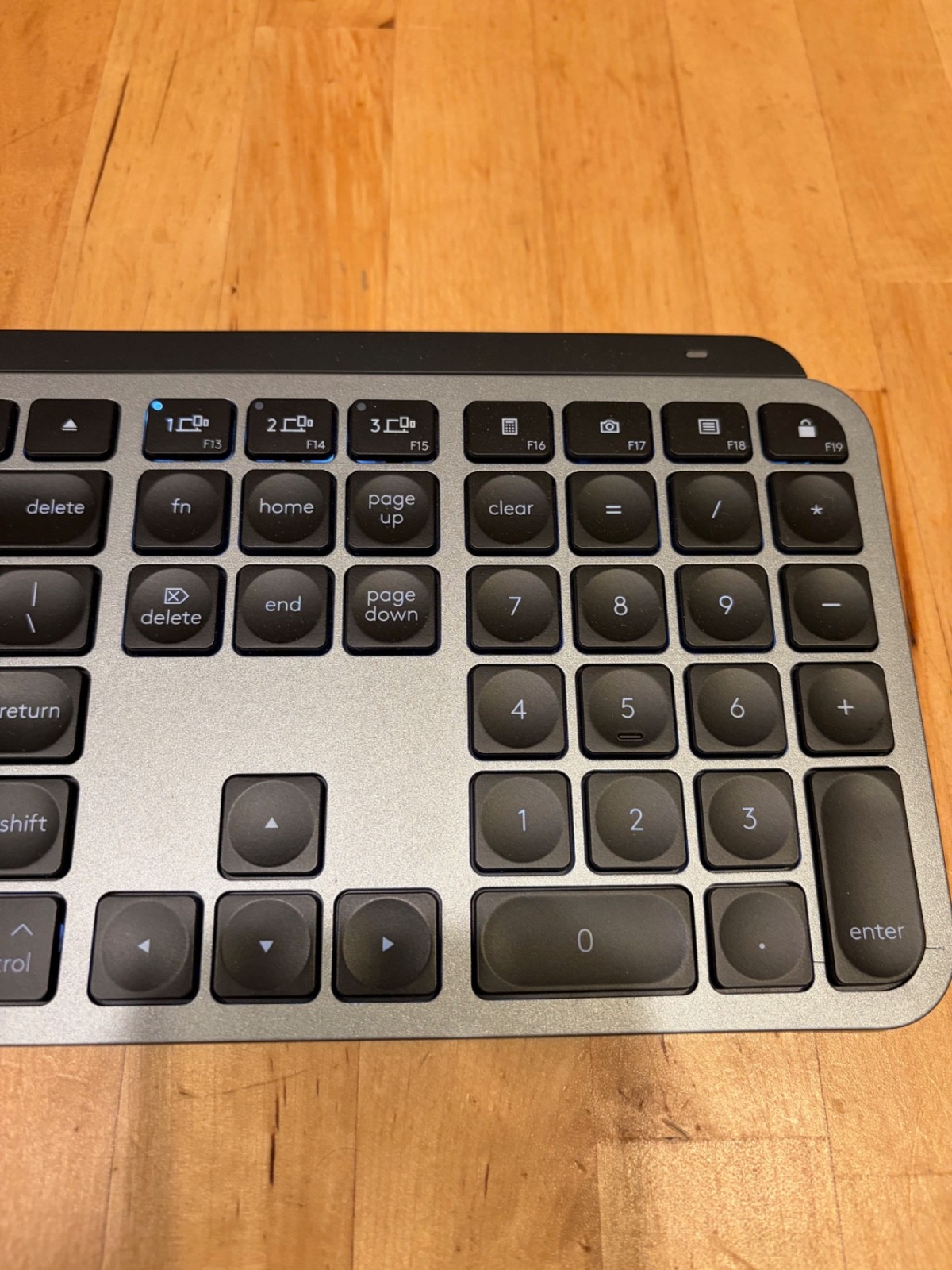 Logitech MX Keys Advanced Wireless Illuminated Keyboard For Mac