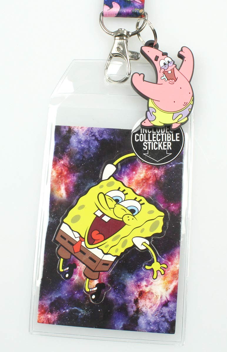 Spongebob Squarepants ID Lanyard with Detachable Badge One Size, V5