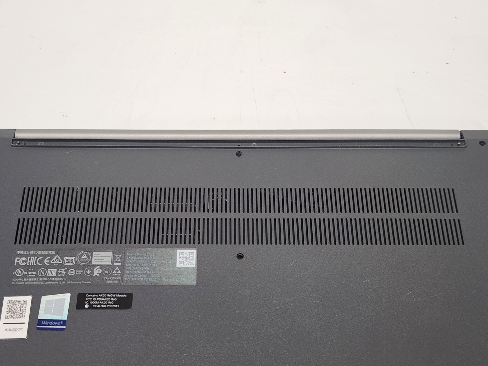 Lenovo ThinkBook 15 G2 ITL 15.5″ i5-1135G7 2.4GHz 8GB RAM 256GB SSD W11P *READ*