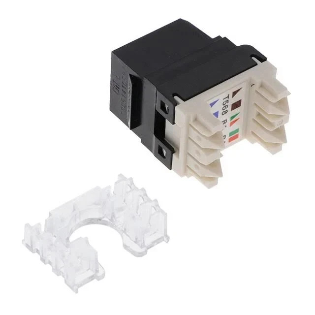 Panduit NetKey NK688MBL Cat6 Keystone Jack black Box of 50 Data Jacks NEW