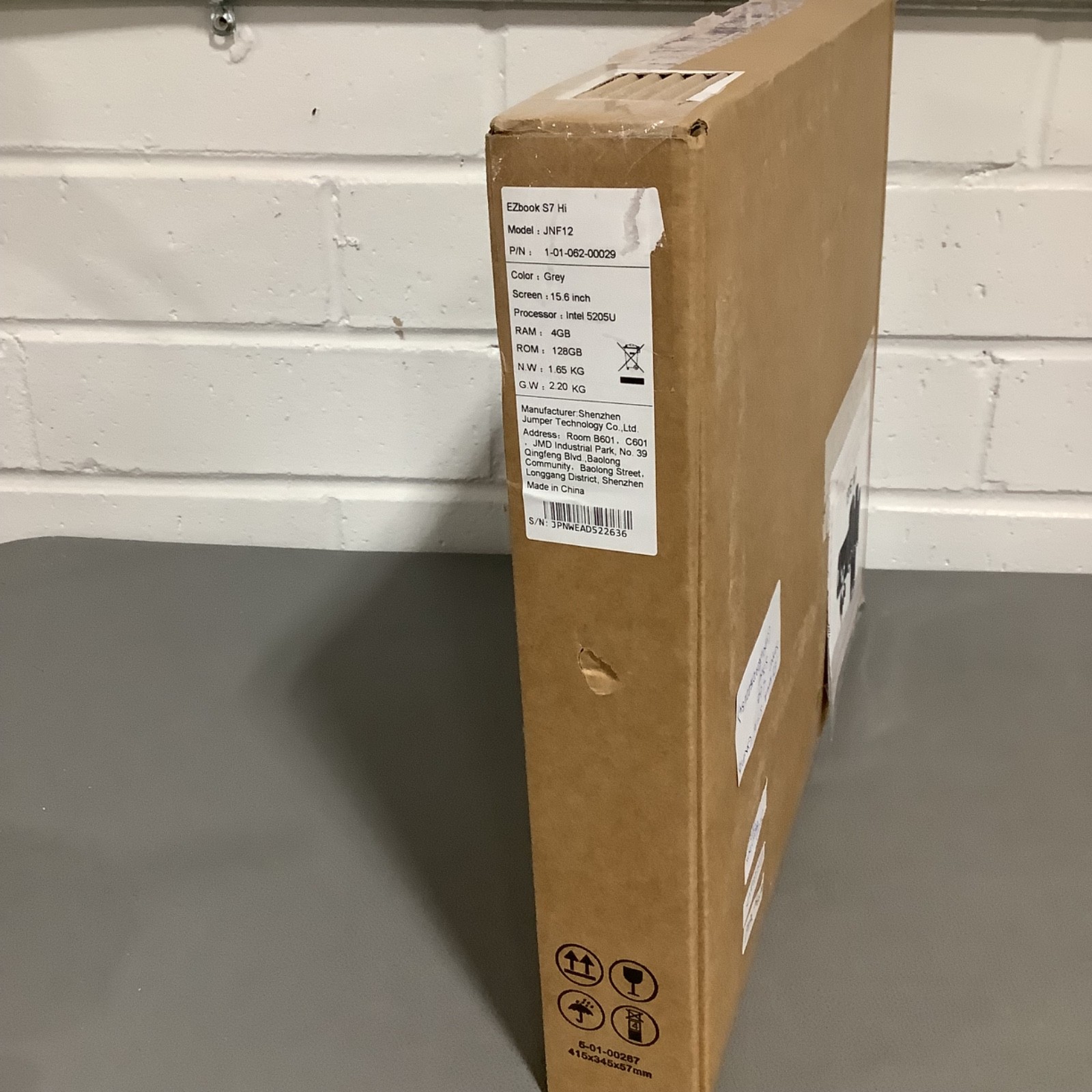 Jumper EZbook S7Hi 15.6in -Laptop 4GB 128GB (JPNWEAD522636)