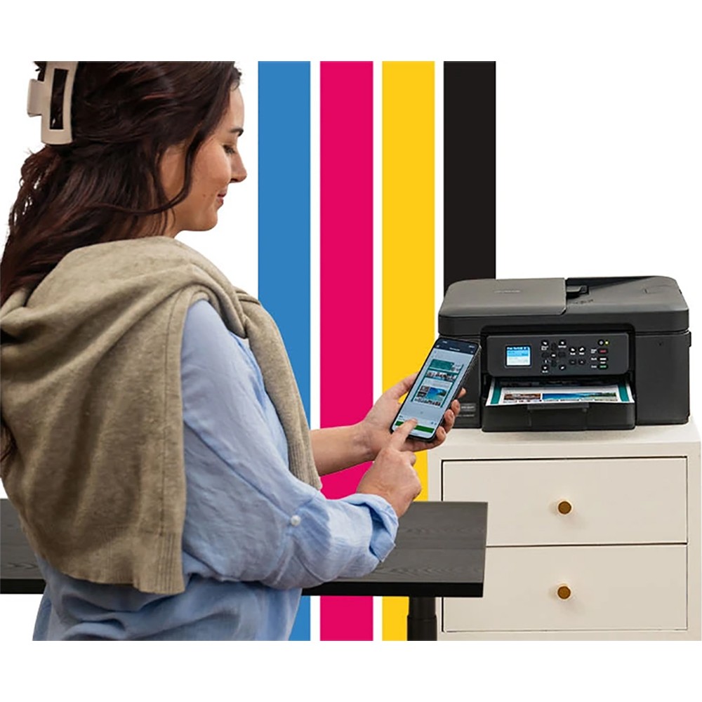 Brother Work Smart 1360 Wireless Color Inkjet All-in-One Printer – Open Box