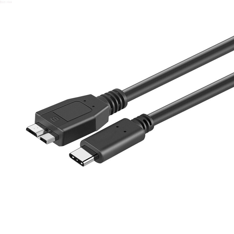 USB C to External Hard Drive Cable USB 3.0 Micro B to USB C Hard Drive Cable 10G