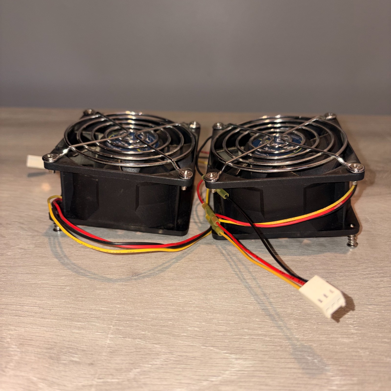 Lot Of 2 Vantec Tornado TD8038H 80mm 12V DC, 0.78 Amp High-Performance Case Fans