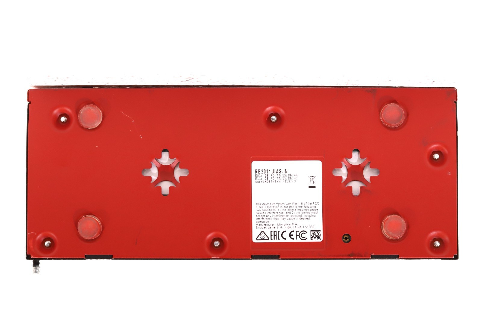 Mikrotik RouterBOARD RB2011 Series 5×10/100Mbps 5x1GbE Router P/N: RB2011UiAS-IN