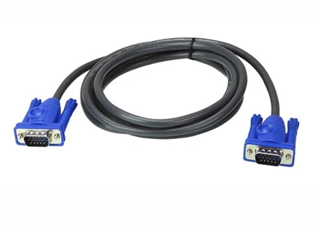 USA Seller! 5FT VGA SVGA Cable Adapter Male to Male LCD PC TV
