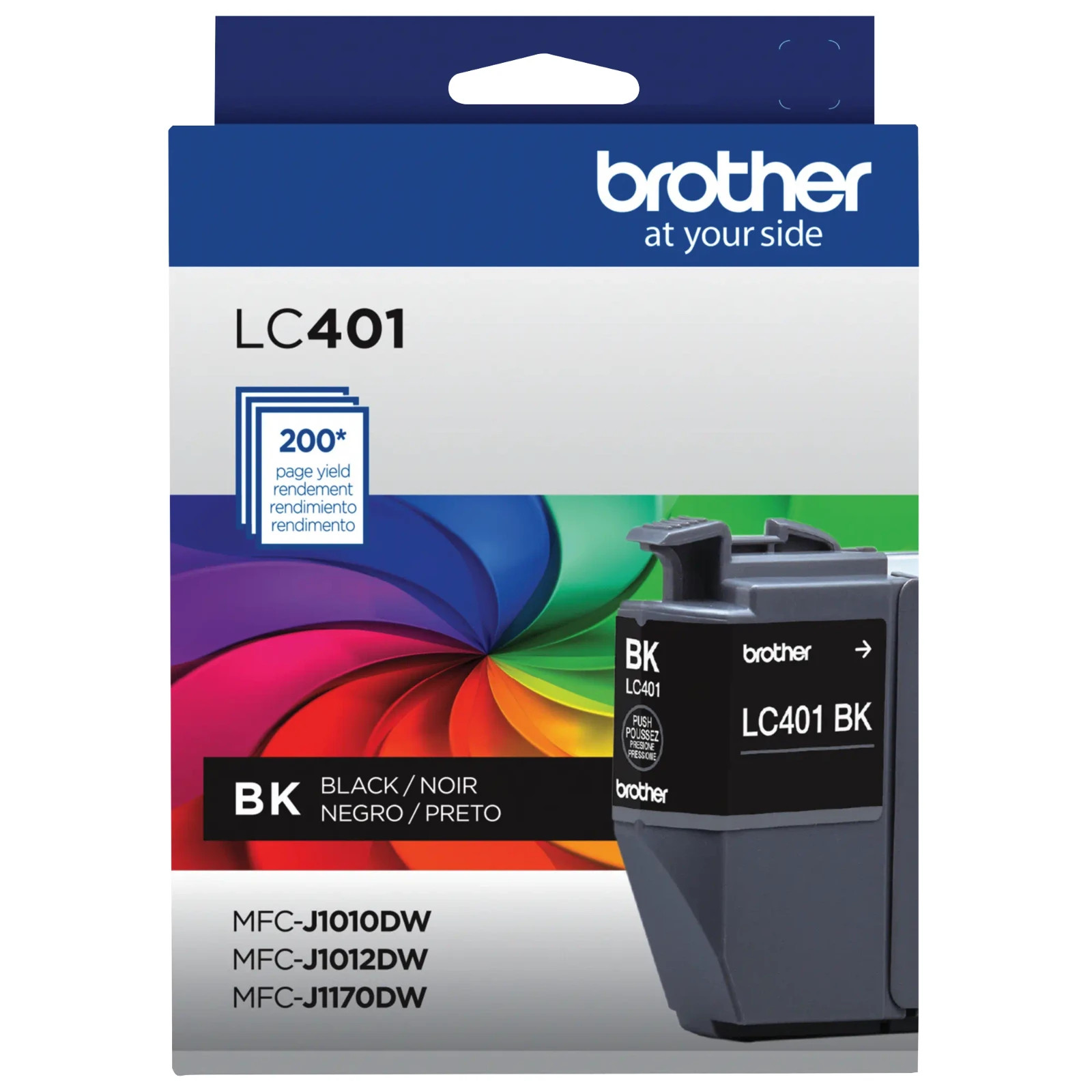Brother Genuine LC401 Standard Color Ink Cartridge OEM Fast ship C/M/Y/BK