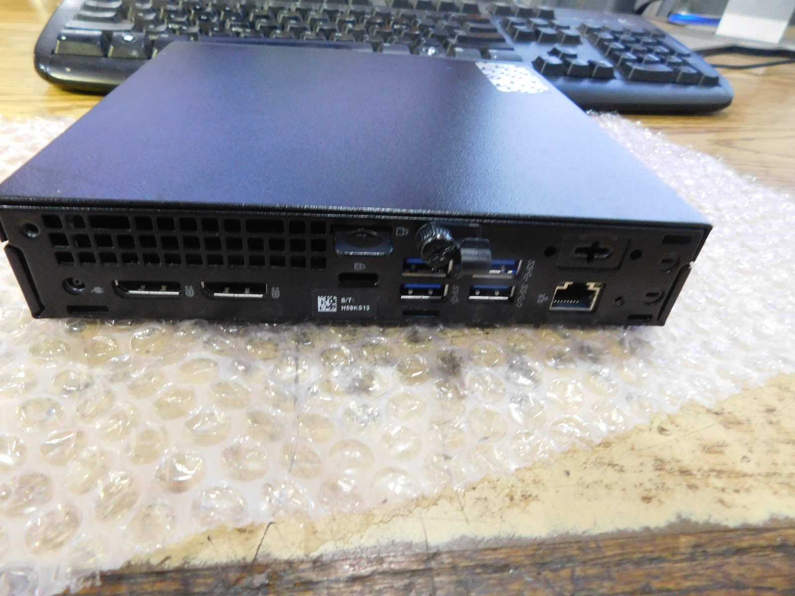 Dell OptiPlex 7070 Micro Computer. No CPU, Memory, HDD, SSD or AC Adapter.