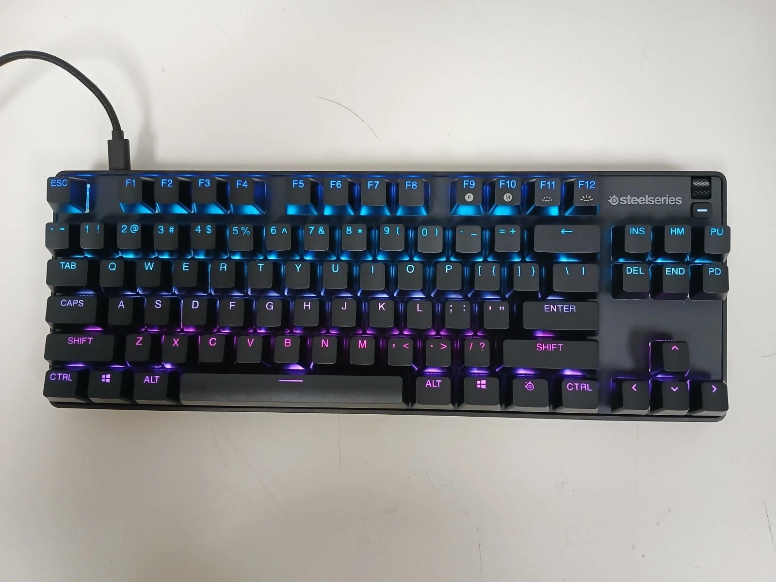 Steelseries Apex 9 TKL Optical Wired Gaming Keyboard, Black