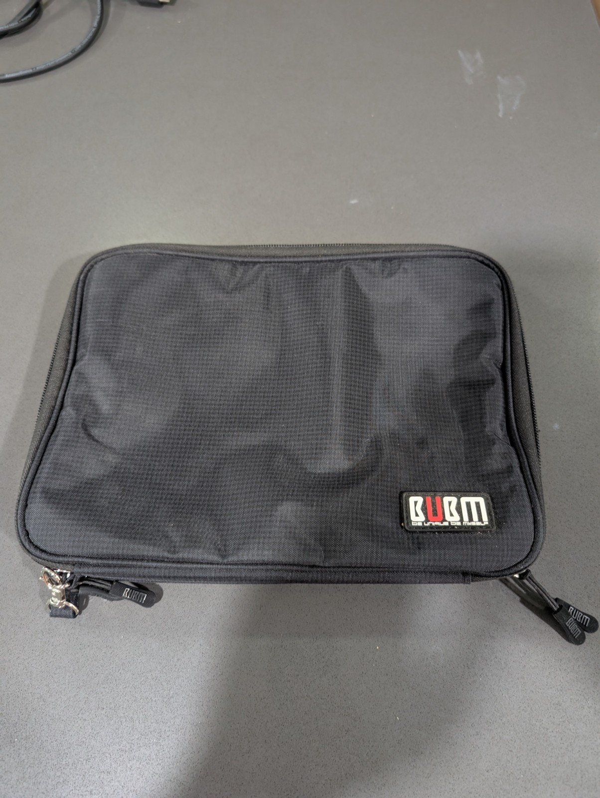 BUBM 11″ Electronic Cable Organizer Case for Travel, Tablets Phone