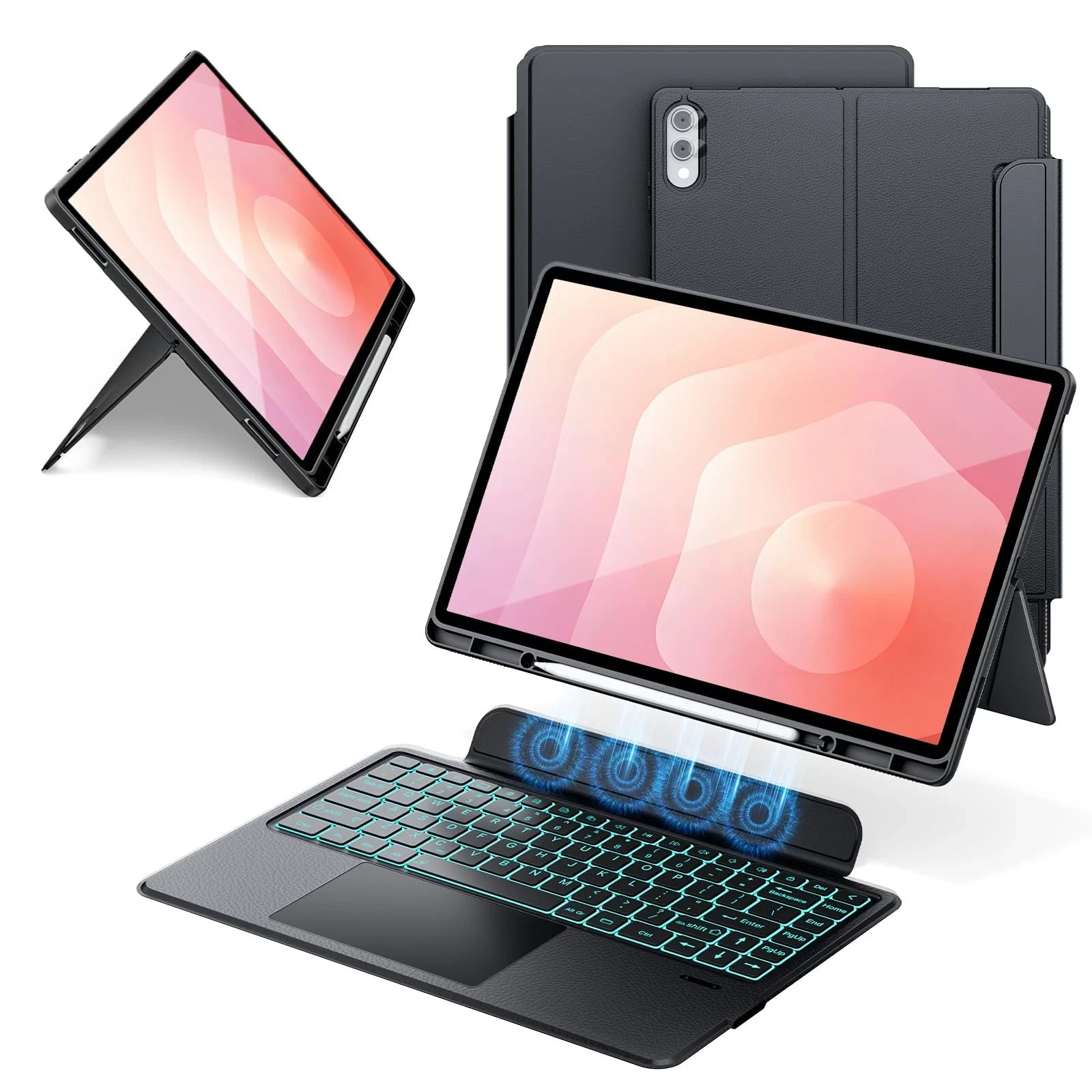 Touchpad Keyboard Case for Samsung Galaxy Tab S11 Ultra 14.6 Inch 2…