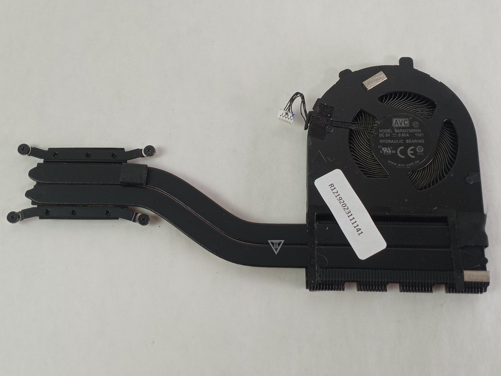 Lenovo ThinkPad E595 5-Pin BGA 1140 (FP5) CPU Fan with Heatsink 02DL861