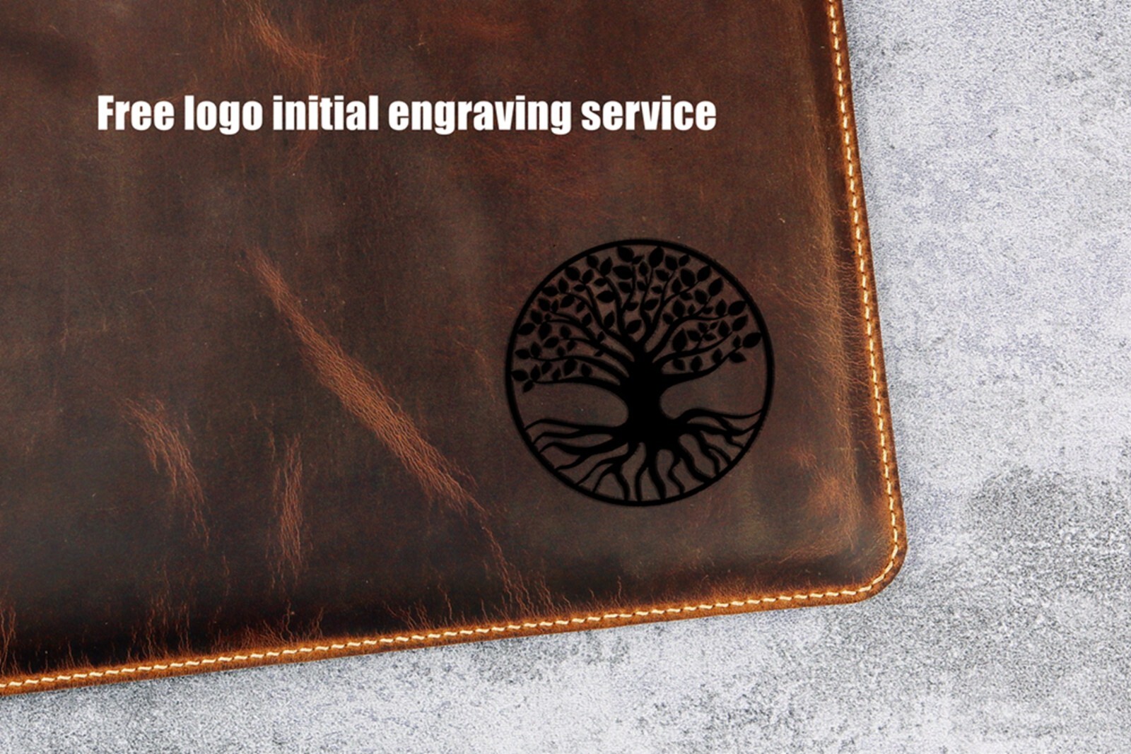 Hand Stitched Genuine Leather macbook sleeve case for Macbook Air M4 13 15