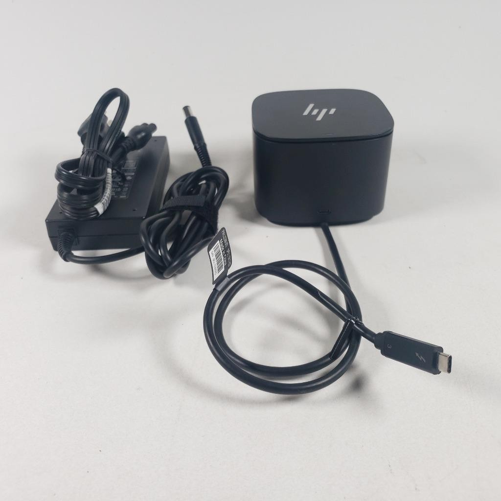 HP Thunderbolt 120W G2 Docking Station HSN-IX01 w/ 120W AC Adapter