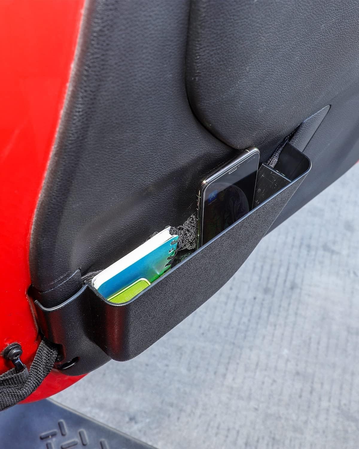 Durable ABS DP5 Front Door Storage Pockets for Jeep Wrangler JK/JKU 2011-2018