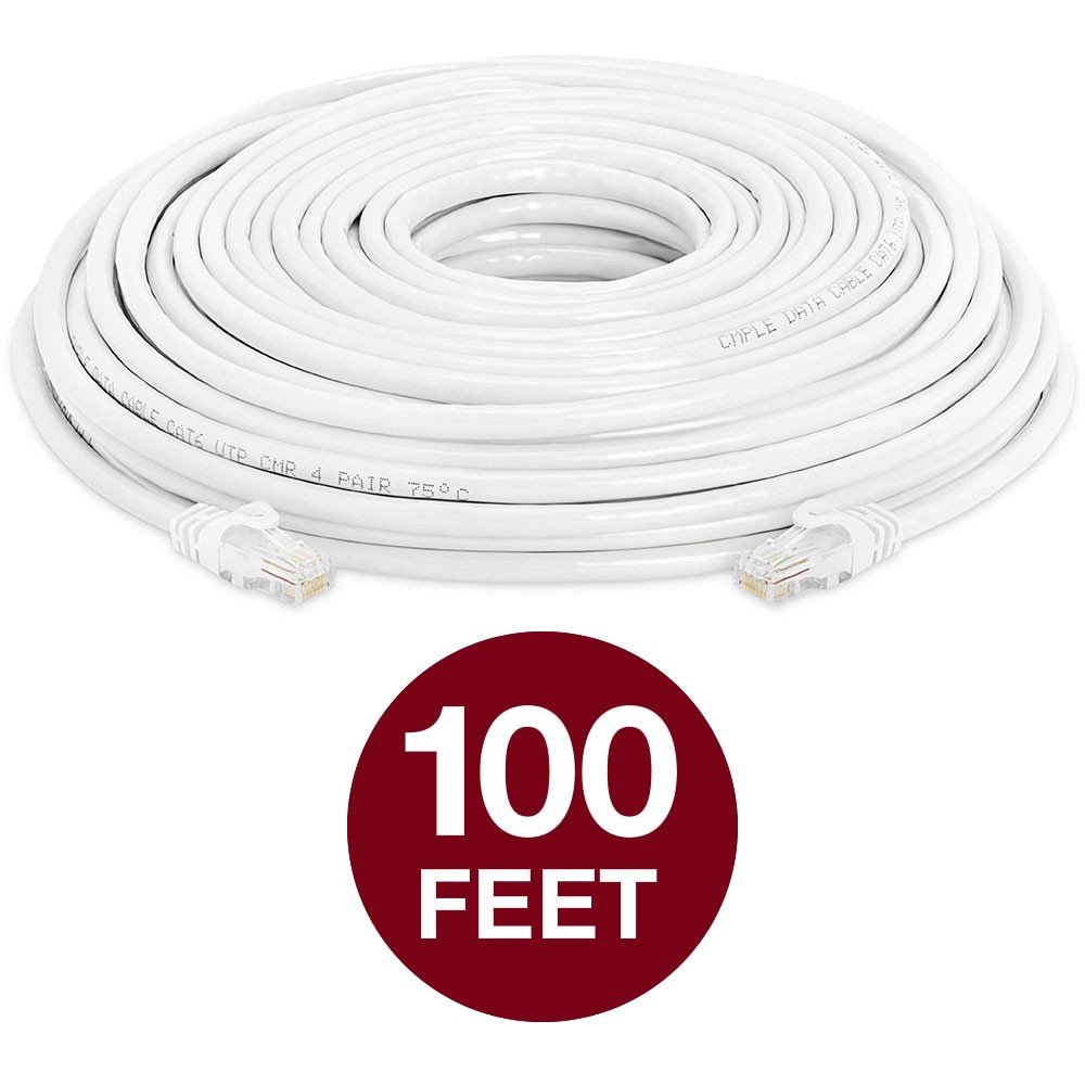 CAT 6 RJ45 Ethernet Cable Lan Network CAT6 Internet Xbox White Patch Cord LOT
