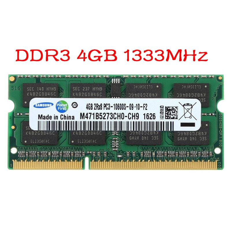 Samsung 4GB 8GB 16GB DDR3/3L 1066 1333 1600 1866 MHz 204-PIN Laptop SO-DIMM Ram
