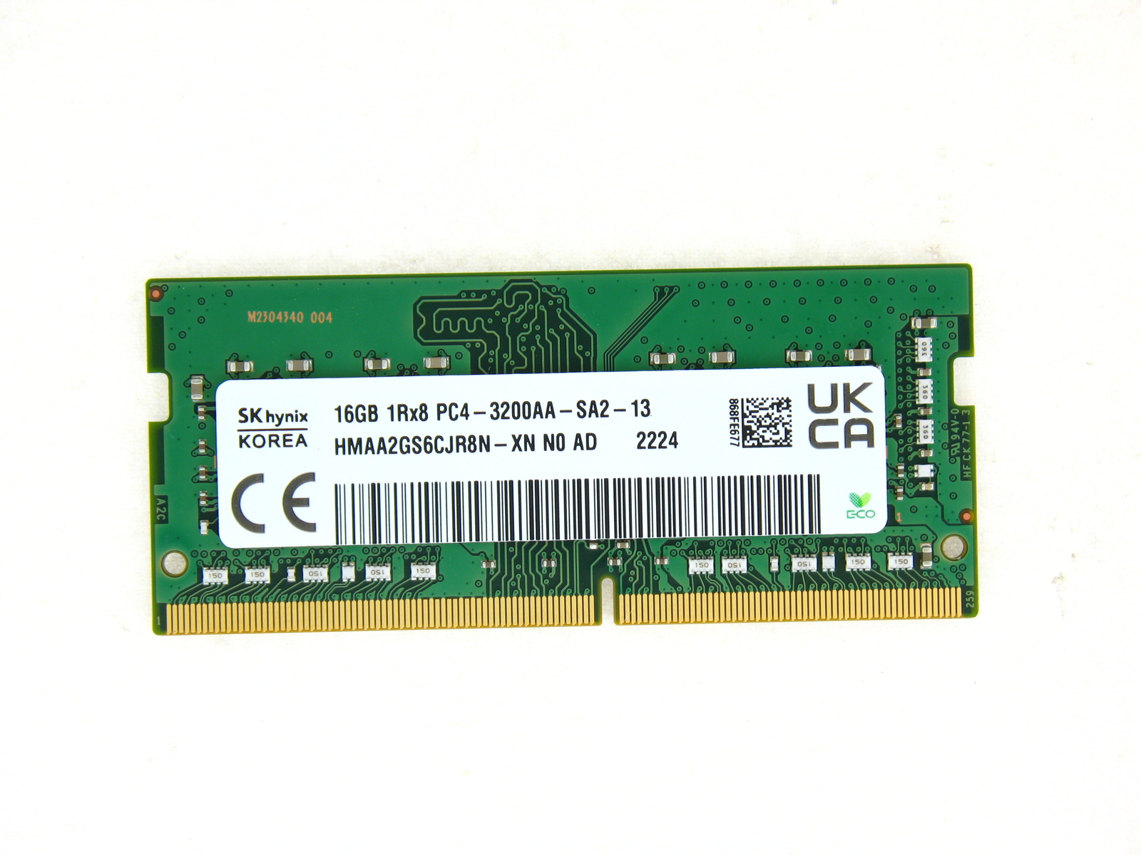 HP L47726-001 SK Hynix 16GB 1Rx8 PC4-3200AA DDR4 Laptop Memory HMAA2GS6CJR8N-XN