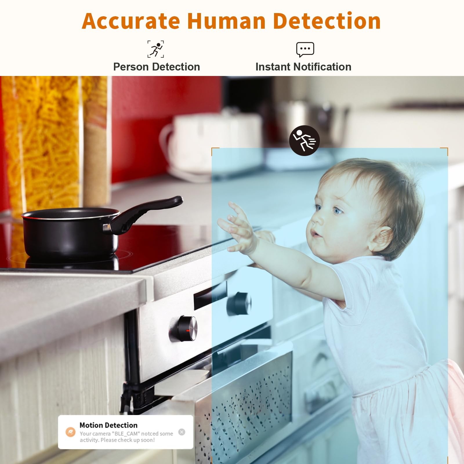 5G Indoor Camera for Home Security, 2K Security Camera, Pet/Baby/Dog Camera with