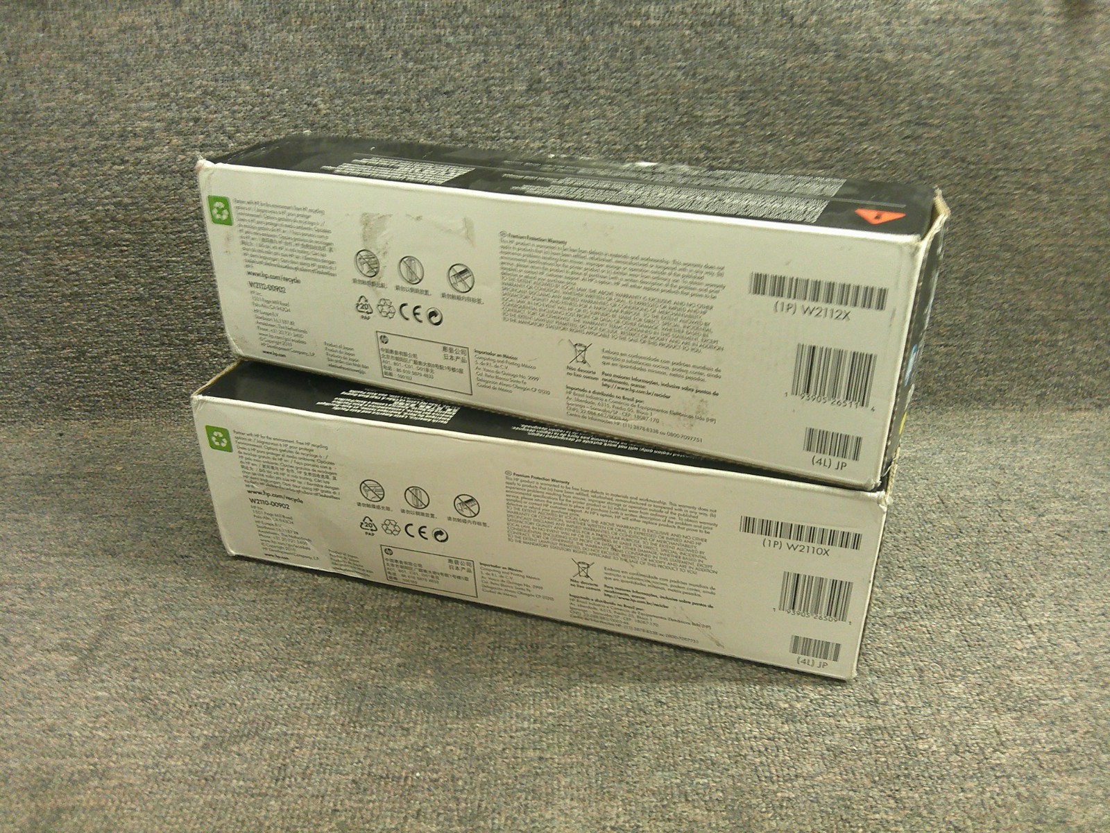 W2110X Black W2112X Yellow 206X New Genuine HP High Yield Toner Cartridges
