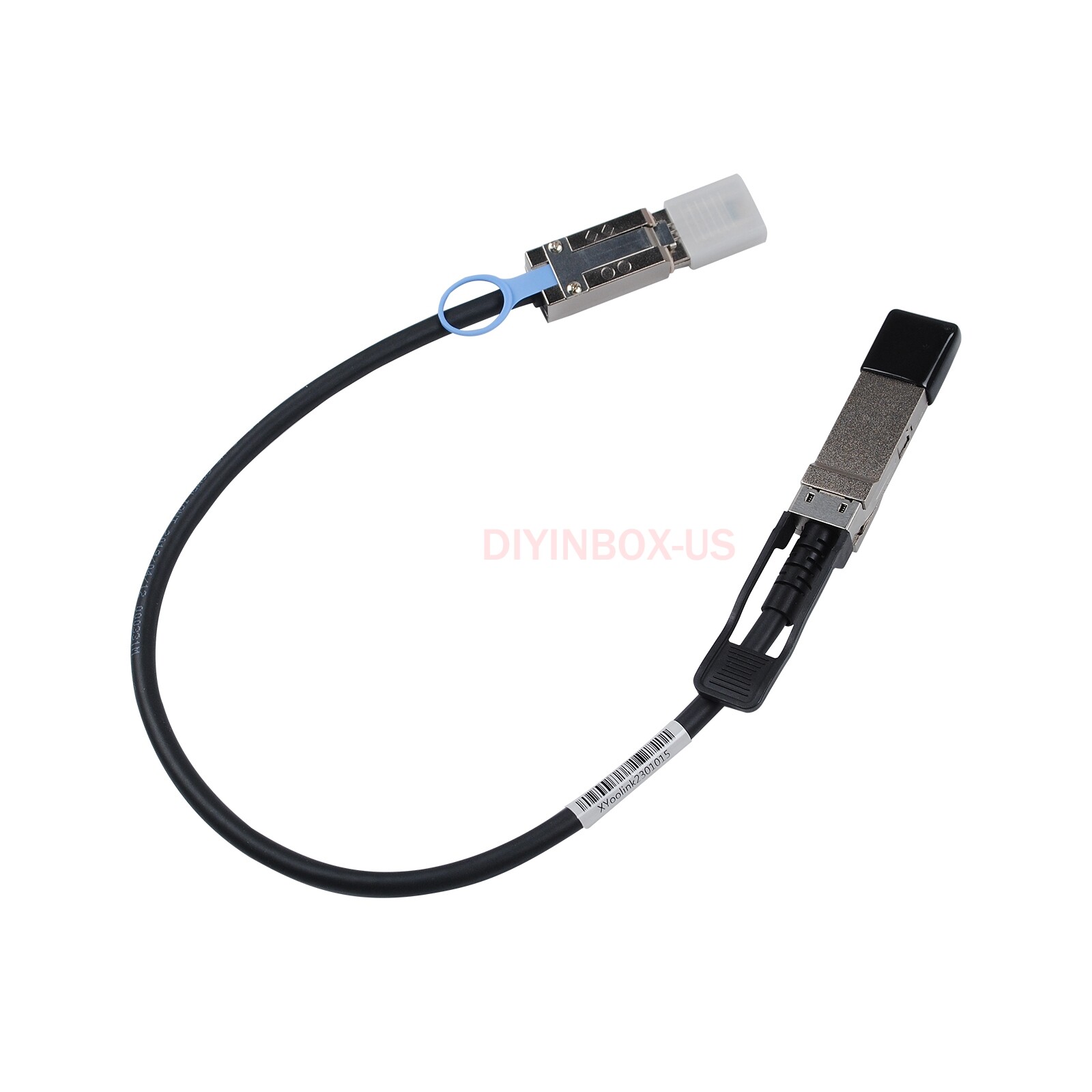 0.5 Meters External SAS Cable QSFP SFF-8436 to SFF-8088 For NetApp DS4243 DS4246