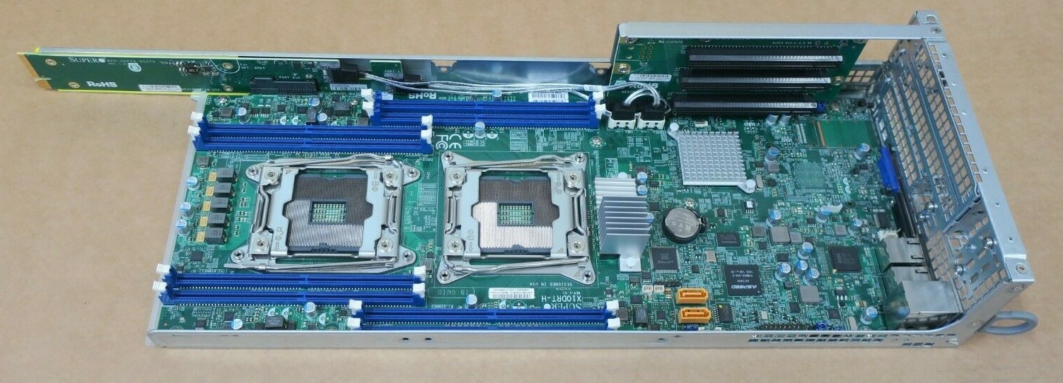 Supermicro SuperServer 6028TR-DTR 2-Node Server X10DRT-H CTO v3 v4 0P 0MEM