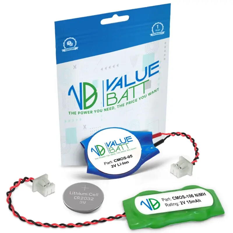 RTC BIOS CMOS Battery for CMOS Battery MSI CR / CX / Modern 14-15 / MS Series