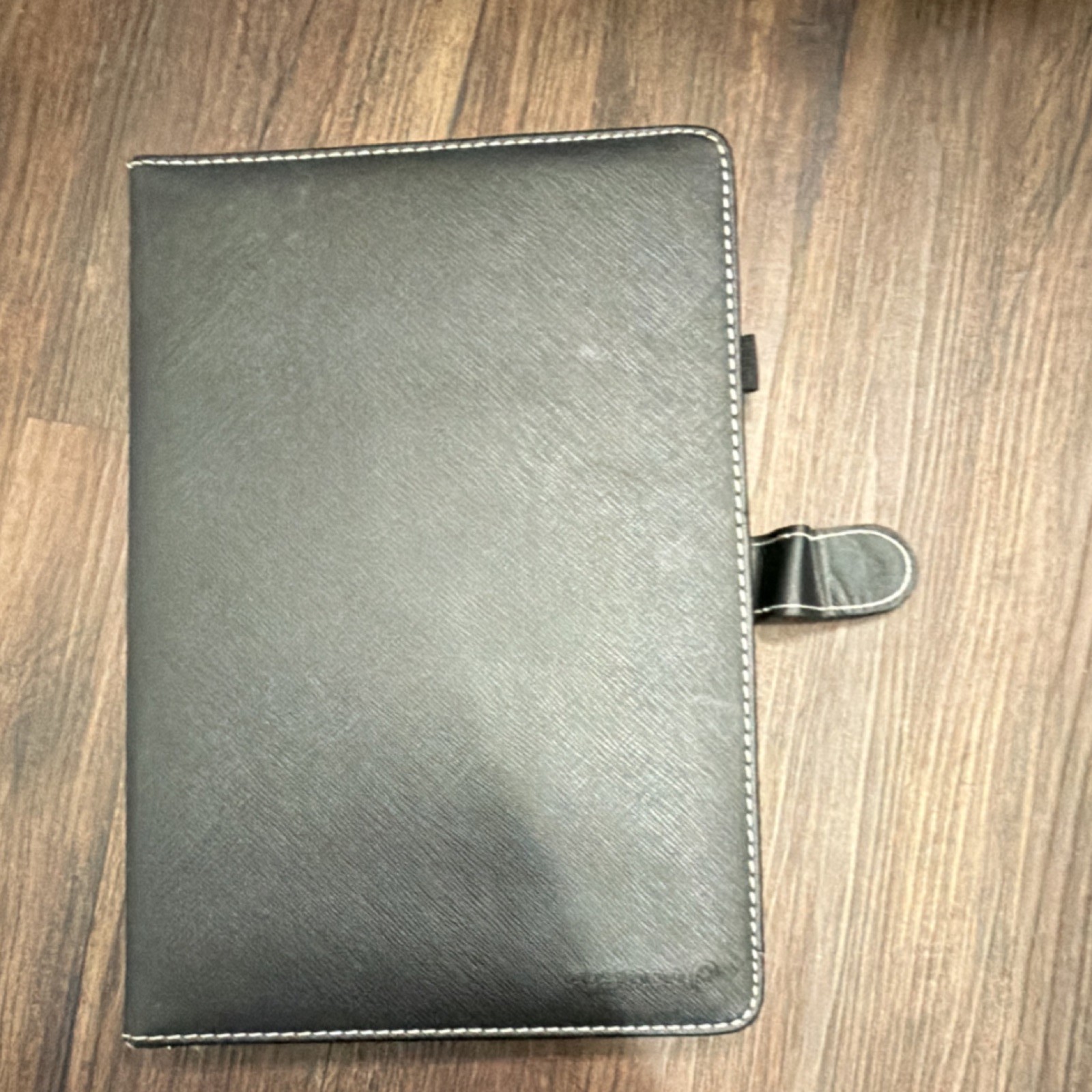 Fosmon Black Synthetic Leather Tablet Keyboard Folio Case with Integrated Stand