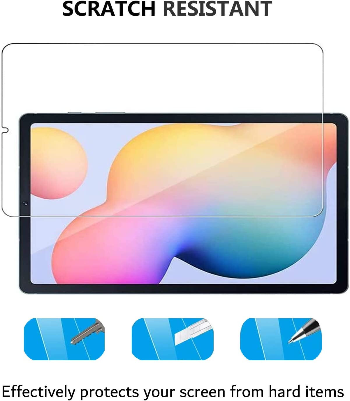 2Pack Tempered Glass Screen Protector For Samsung Galaxy Tab S6 Lite 10.4″ P610